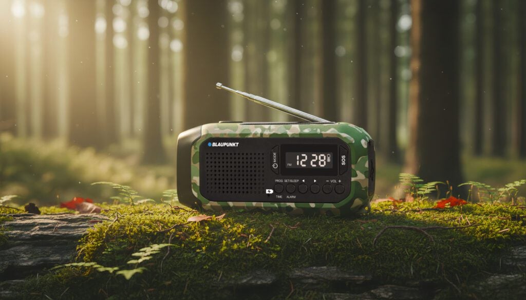 Radio alarmowe Blaupunkt ER20 - Green Camo