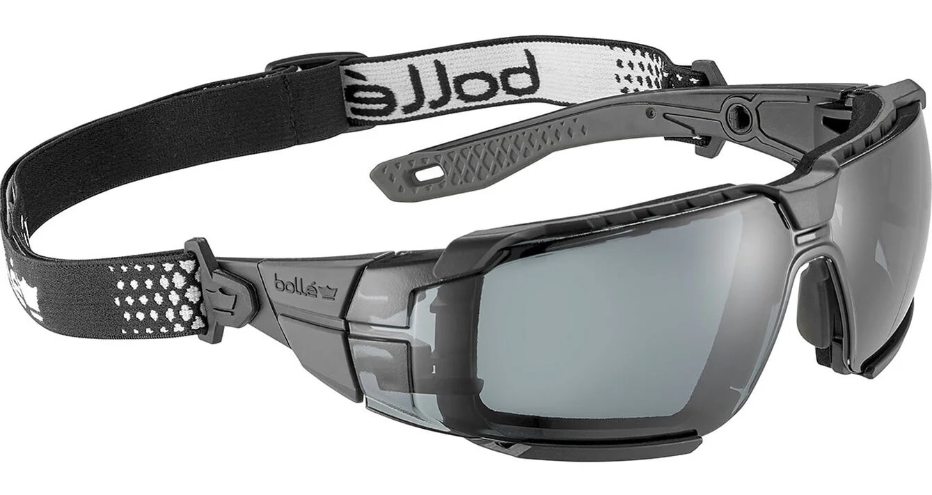 Okulary taktyczne Bolle Rush+ 2.0 XP - Smoke/Black/Grey