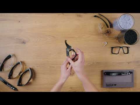 Okulary taktyczne Bolle Rush+ 2.0 XP - Smoke/Black/Grey