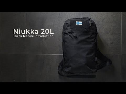 Plecak Savotta Niukka 20 l - Black