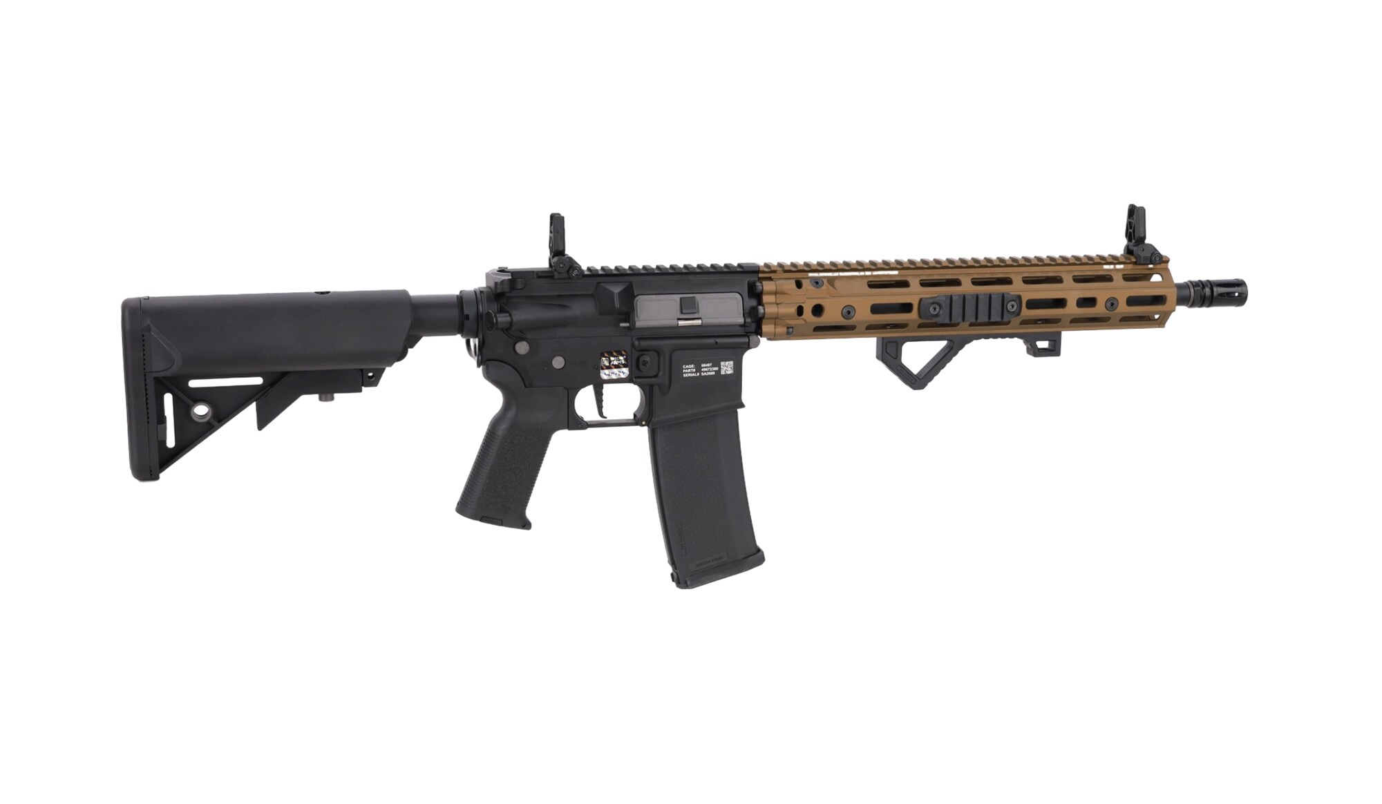 Karabinek szturmowy AEG Specna Arms Daniel Defense RIS III 12.5'' SA-E28 Edge HAL 2 ETU Gen. 2 - Chaos Bronze