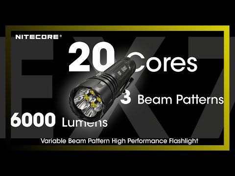 Latarka Nitecore EX7 - 6000 lumenów