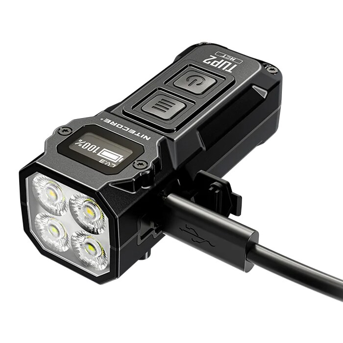 Latarka Nitecore TUP2 Black - 1200 lumenów