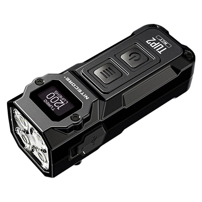 Latarka Nitecore TUP2 Black - 1200 lumenów