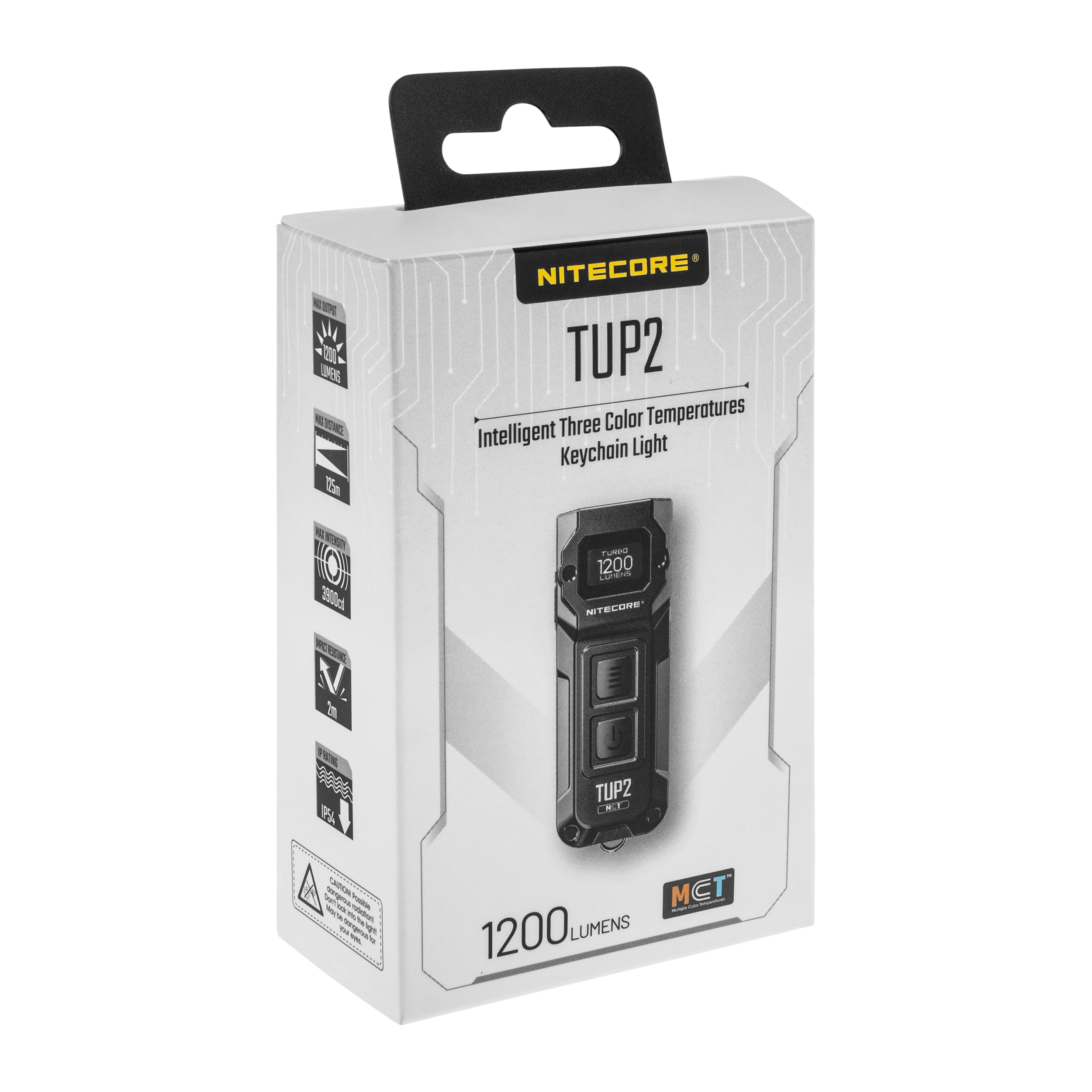 Latarka Nitecore TUP2 Black - 1200 lumenów