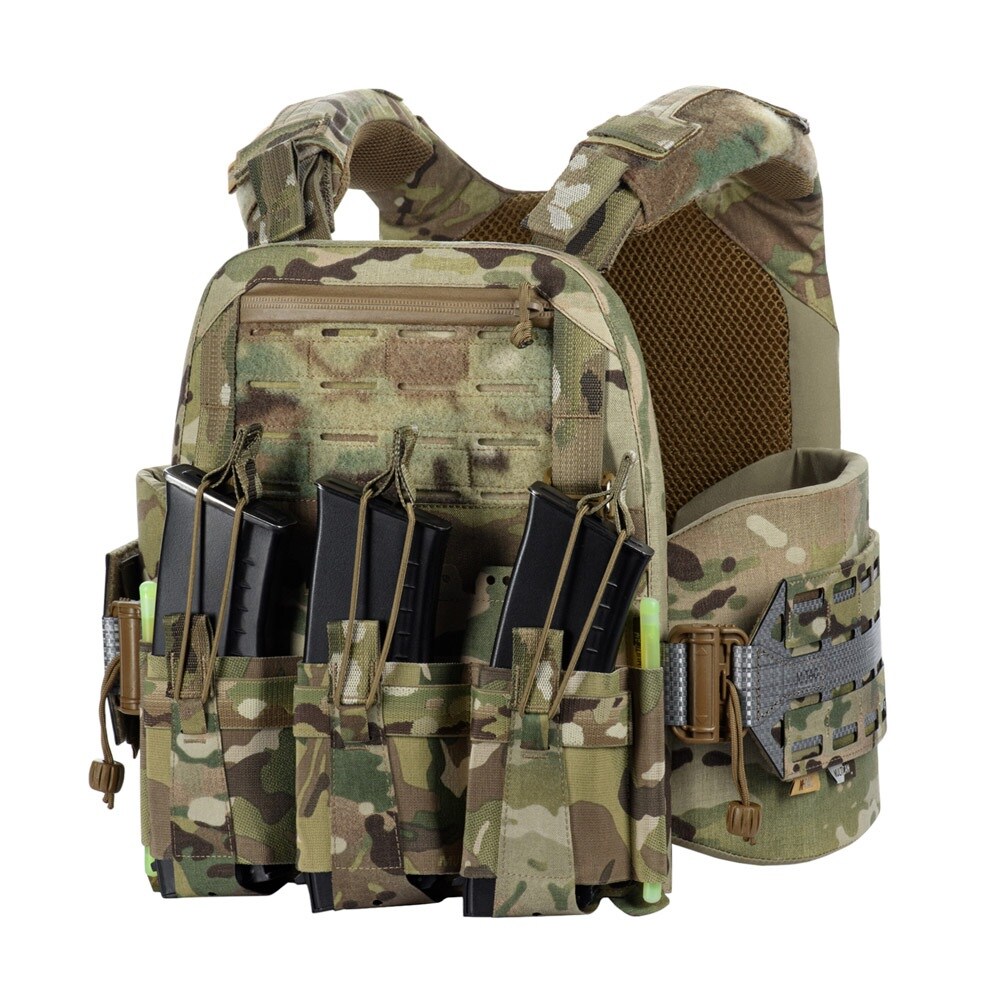 Kamizelka taktyczna typu Plate Carrier M-Tac Cuirass Tiger Elite Tegris - MultiCam