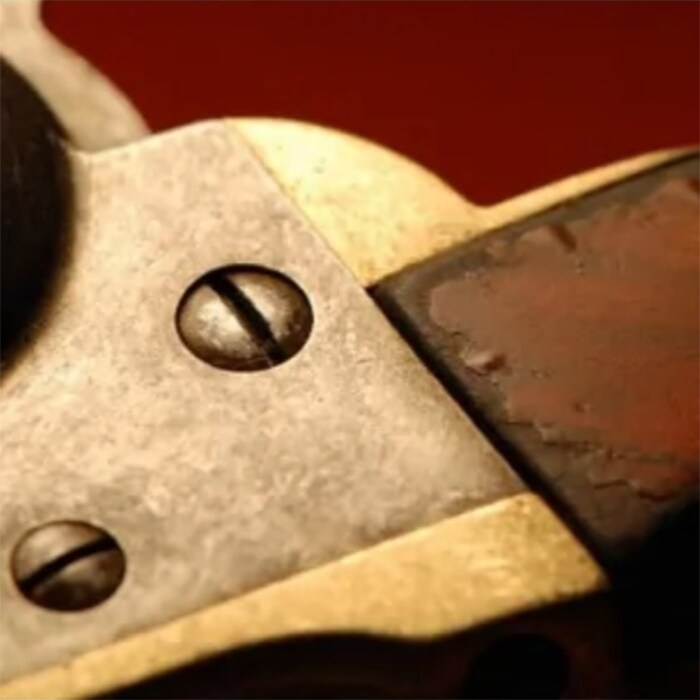 Rewolwer czarnoprochowy Uberti 1851 Colt Navy Leech Rigdon .36 - Black