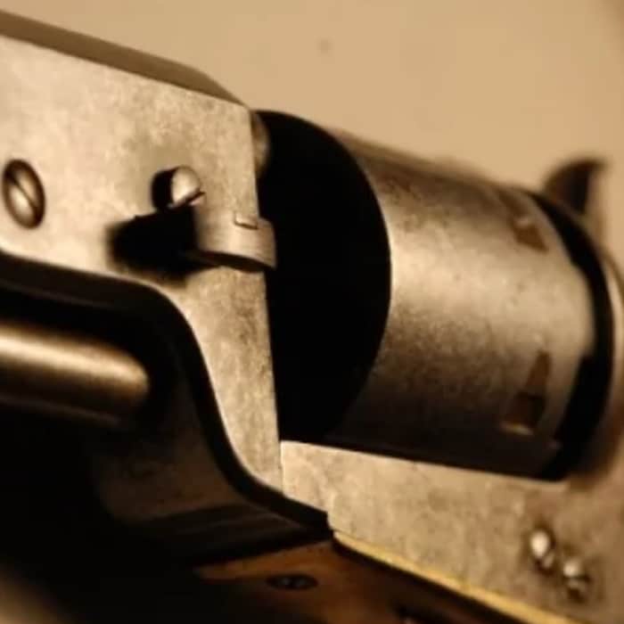 Rewolwer czarnoprochowy Uberti 1851 Colt Navy Leech Rigdon .36 - Black