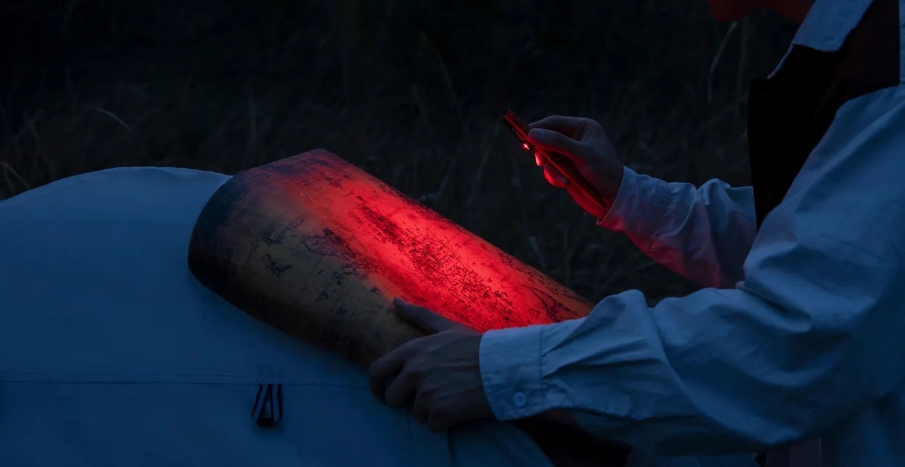 Latarka długopis Olight O'Pen 3 Orange - 120 lumenów