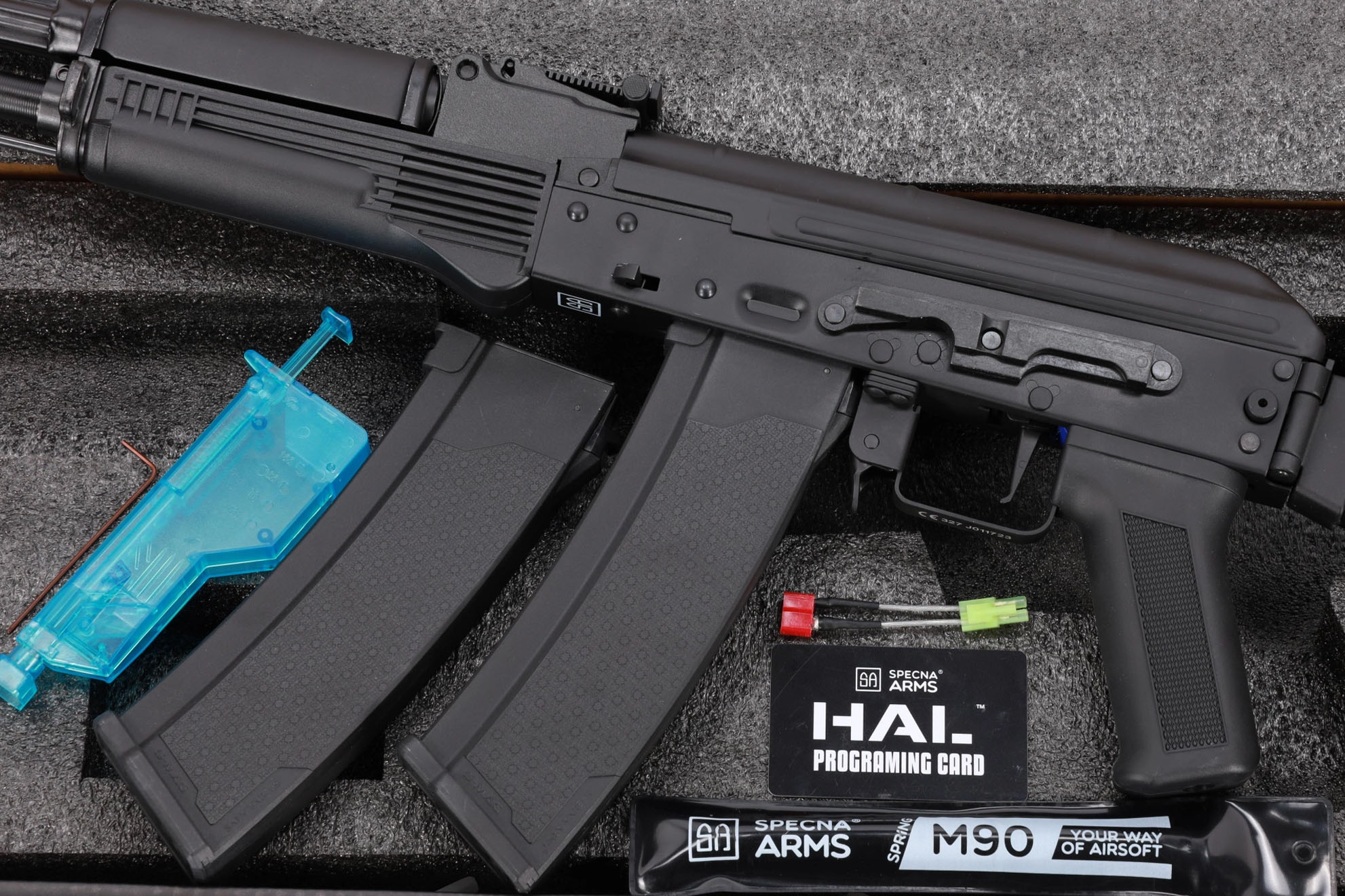 Karabinek szturmowy AEG Specna Arms SA-J03 Edge HAL ETU Magnus TDC - Black