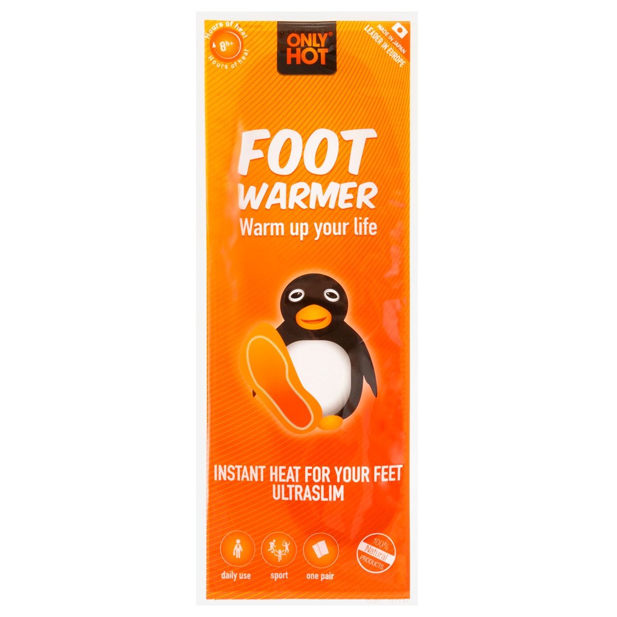 Ogrzewacz chemiczny do stóp Only Hot Foot Warmer - 3 szt.