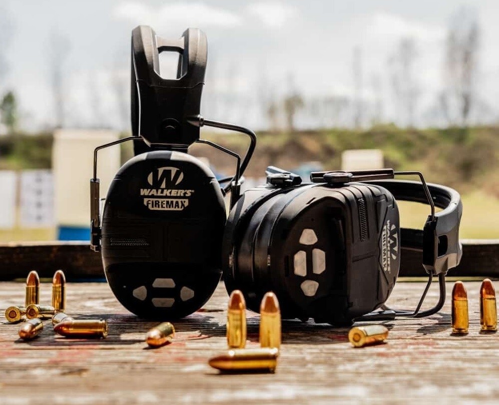 Ochronniki słuchu aktywne Walker's Firemax Bluetooth Digital - Black