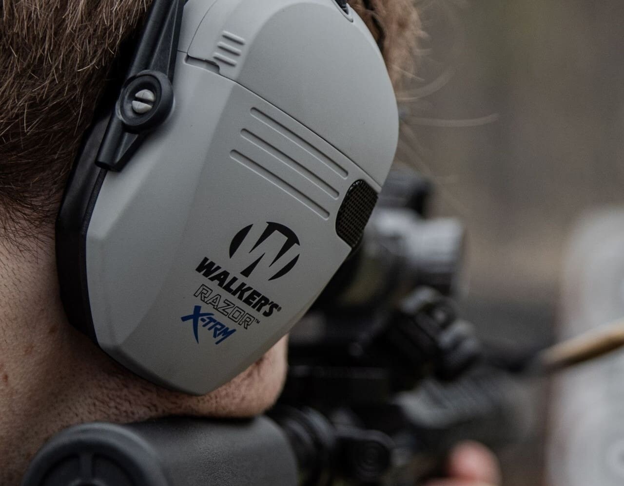 Ochronniki słuchu aktywne Walker's Razor Digital X-TRM Bluetooth - Grey