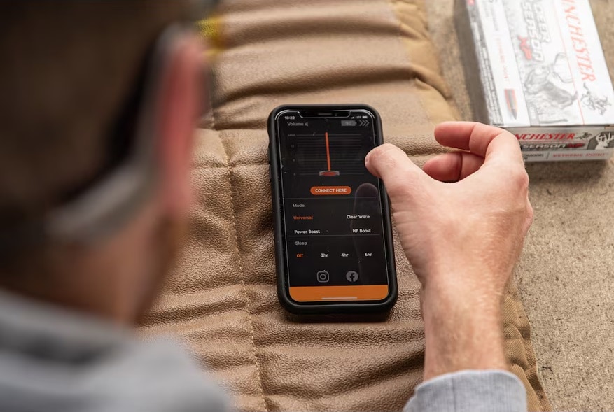 Активні навушники Walker's Raptor Bone Conduction Earbuds - Tan