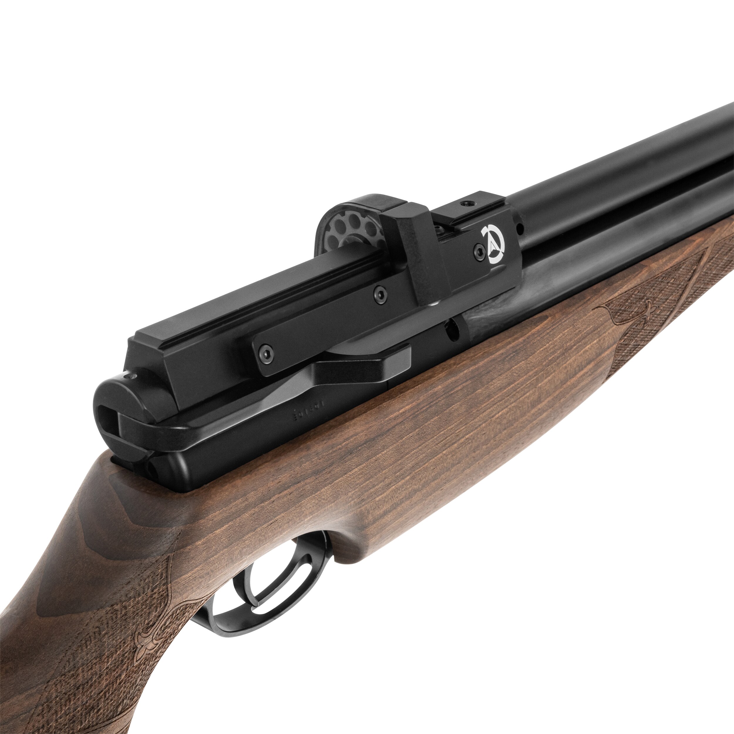 Wiatrówka Air Arms S510 STD Carbine 4,5 mm - wersja dla praworęcznych - Orzech Włoski