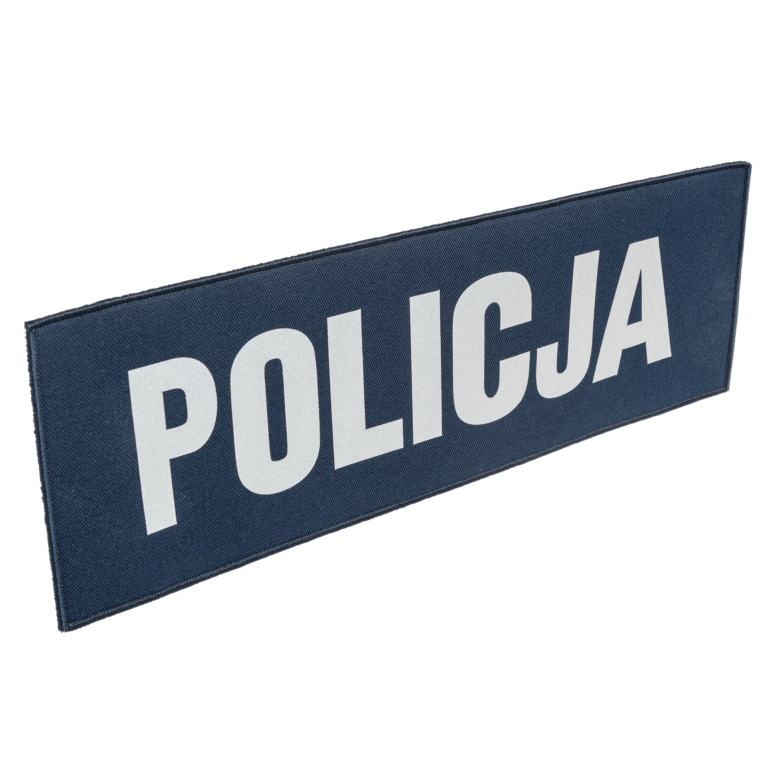 Емблема «Поліція» світловідбиваюча 300 x 100 мм — Темно-синя