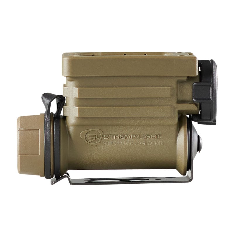 Latarka na hełm Streamlight Sidewinder Compact III Coyote - 275 lumenów
