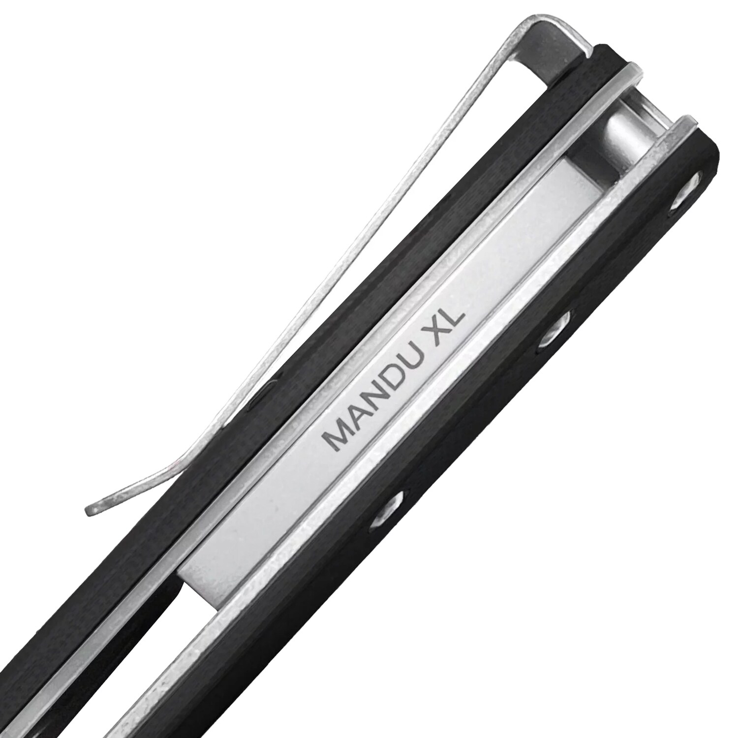 Nóż składany Trollsky Knives Mandu XL - Satin/Black G10