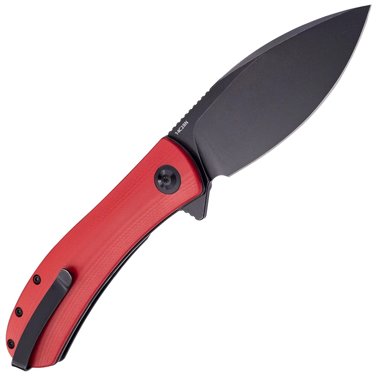 Складаний ніж Trollsky Knives Mandu XL - Black/Red G10