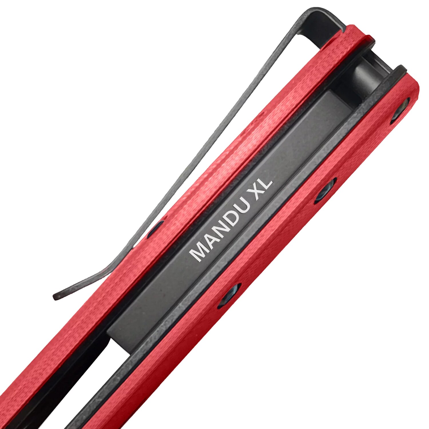 Складаний ніж Trollsky Knives Mandu XL - Black/Red G10