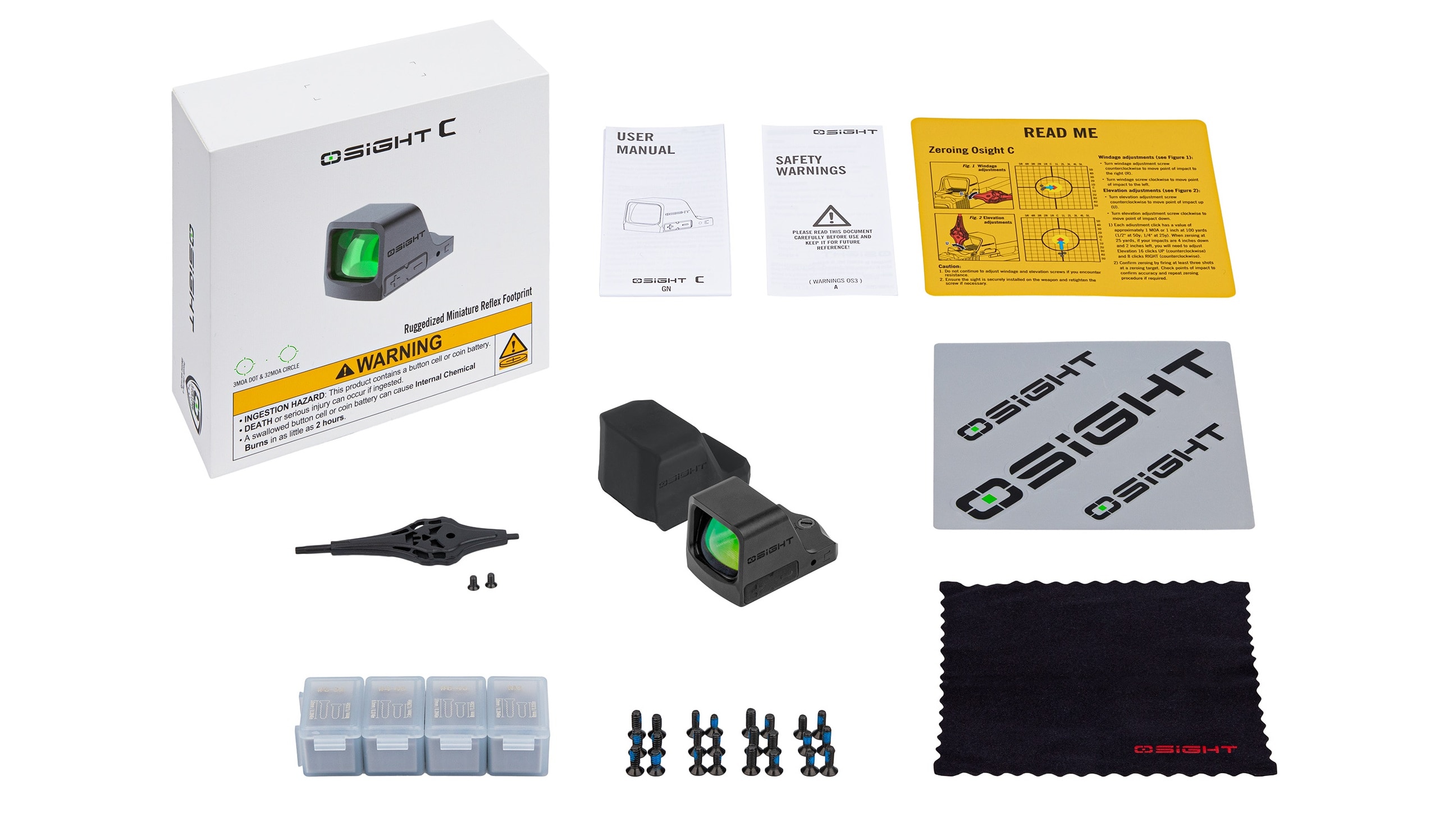 Коліматор Olight Osight C Green - Black