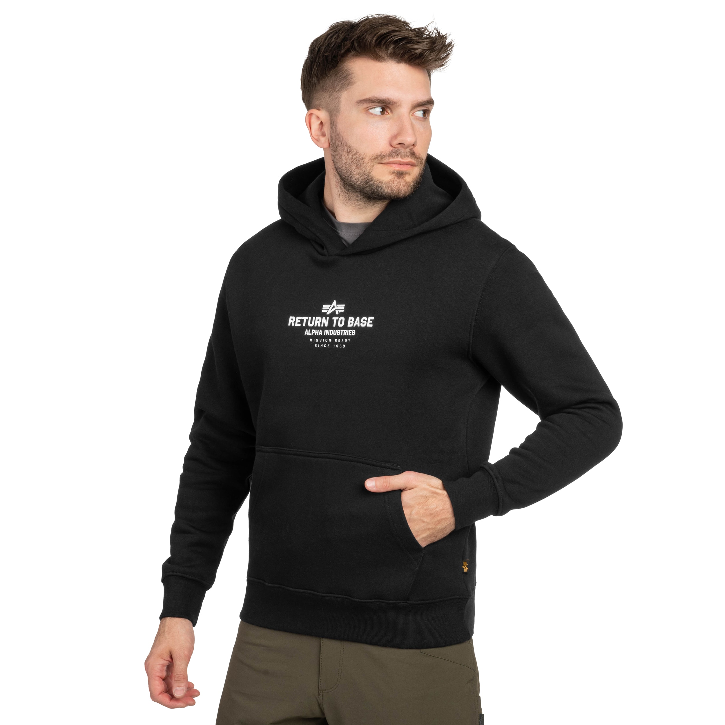 Bluza Alpha Industries Return To Base - Black