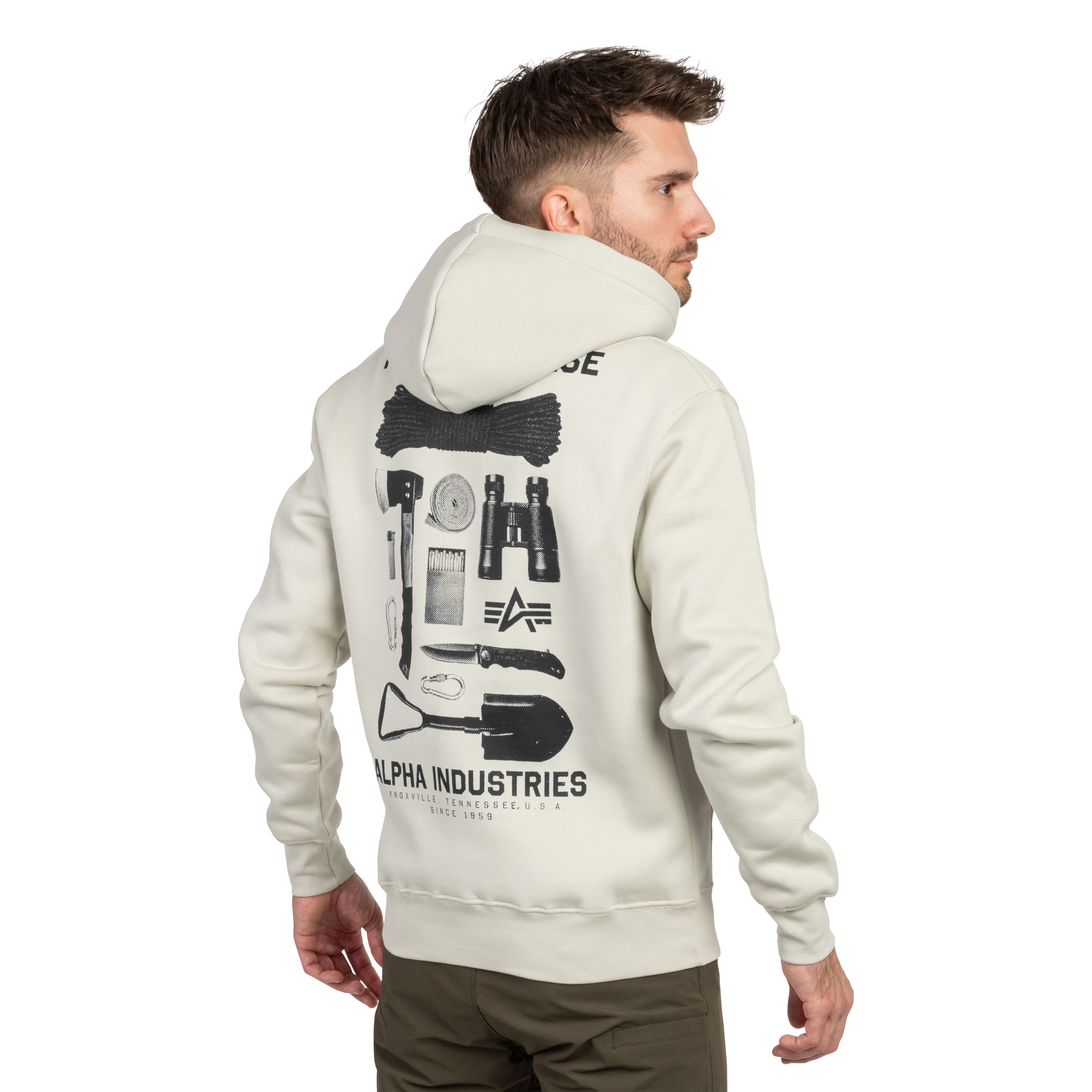 Bluza Alpha Industries Return To Base - Stone