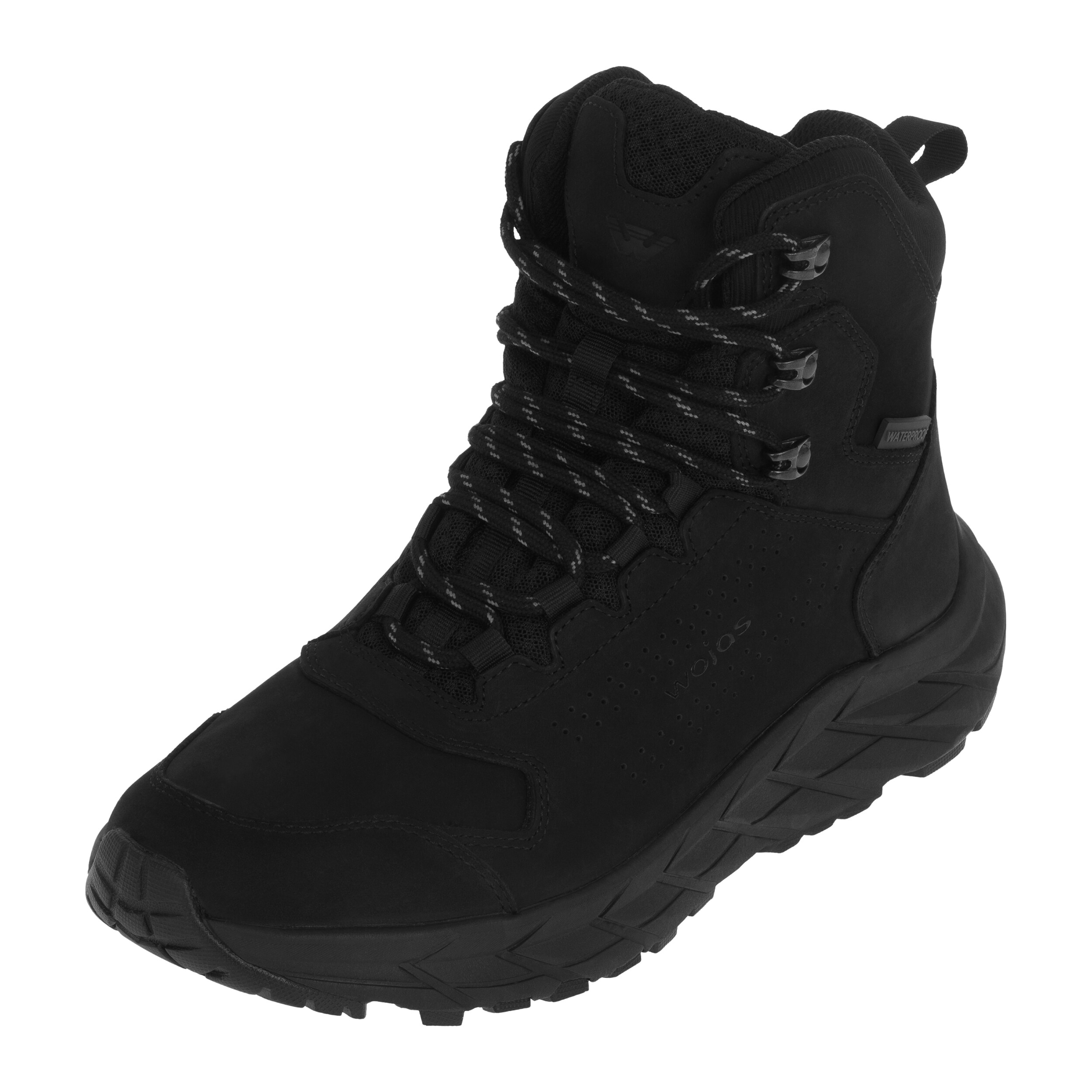 Buty Wojas Trekkingowe Waterproof - Czarne
