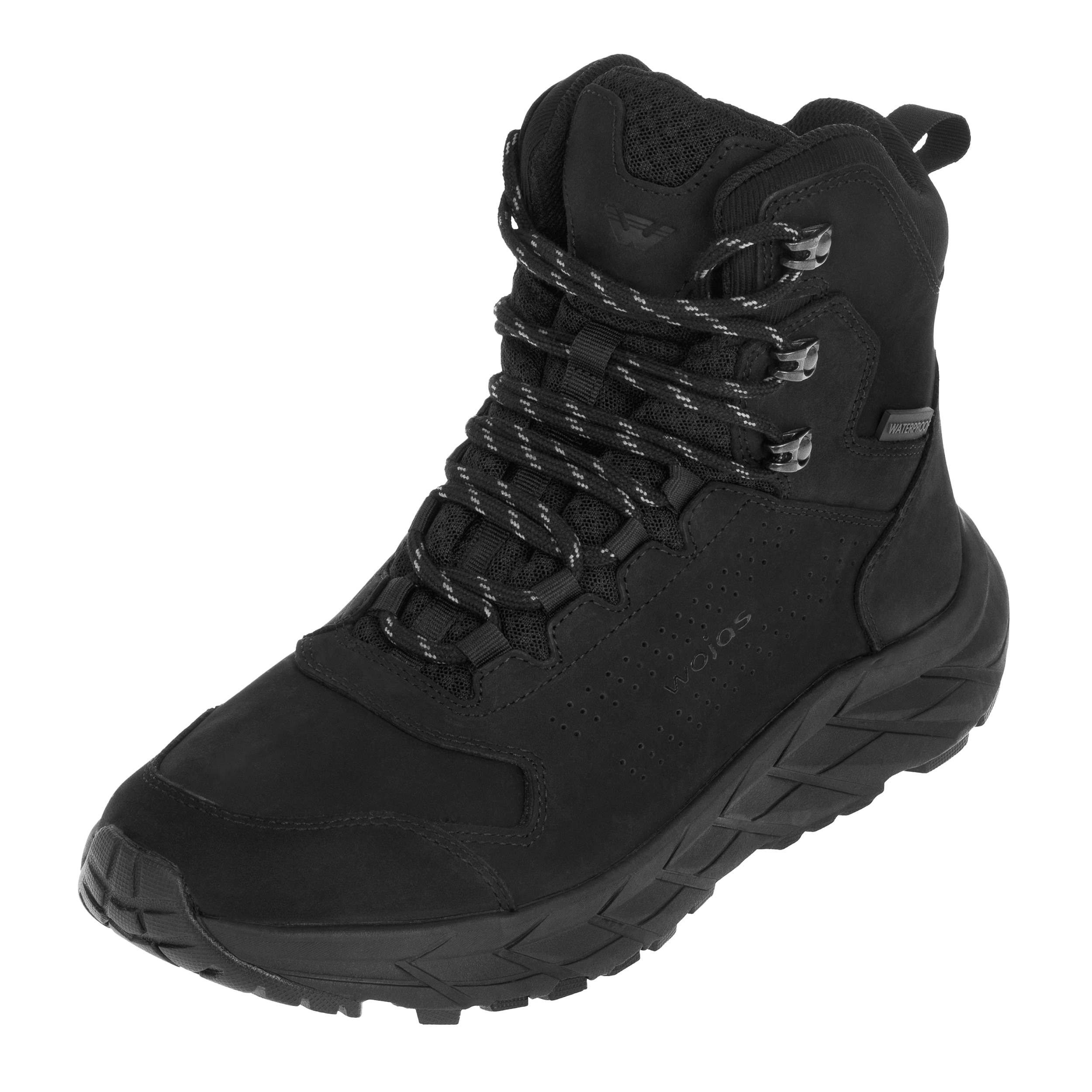 Buty Wojas Trekkingowe Waterproof - Czarne