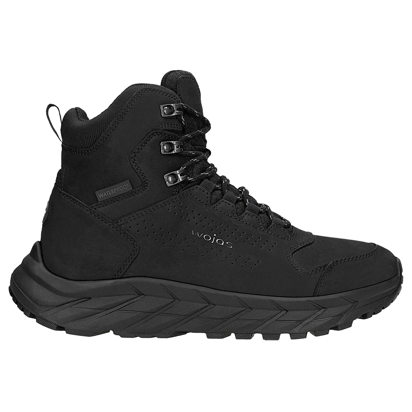 Buty Wojas Trekkingowe Waterproof - Czarne