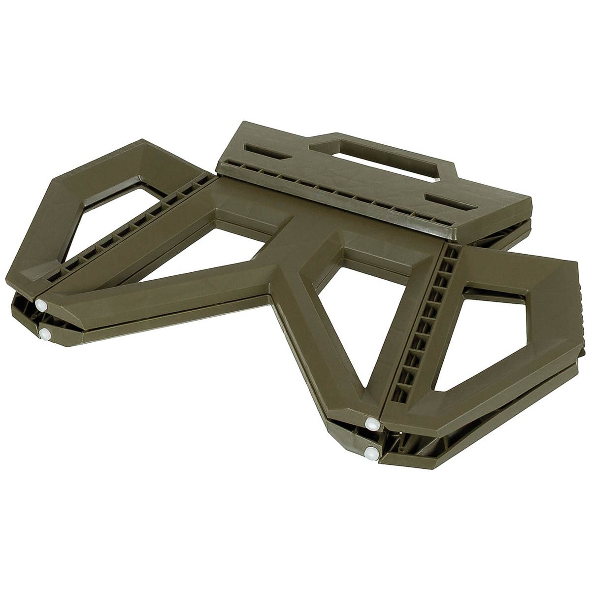 Krzesło turystyczne składane MFH Fox Outdoor Camping Stool 24 cm - Olive