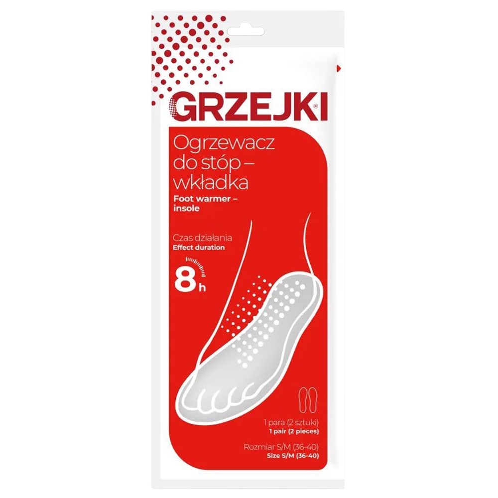 Ogrzewacz chemiczny Grzejki wkładki do butów S/M - 10 par