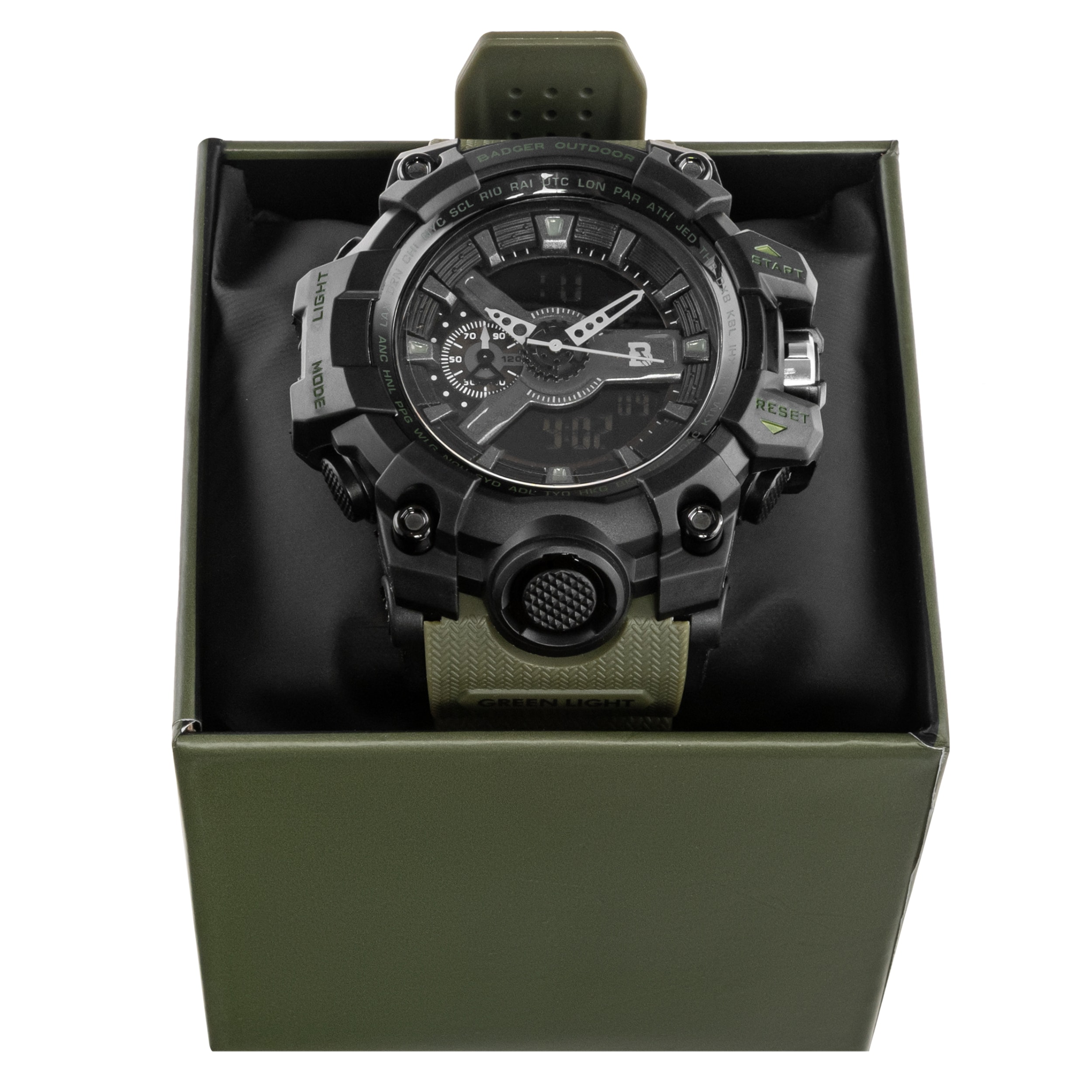 Годинник Badger Outdoor Sentry - Army Green/Black