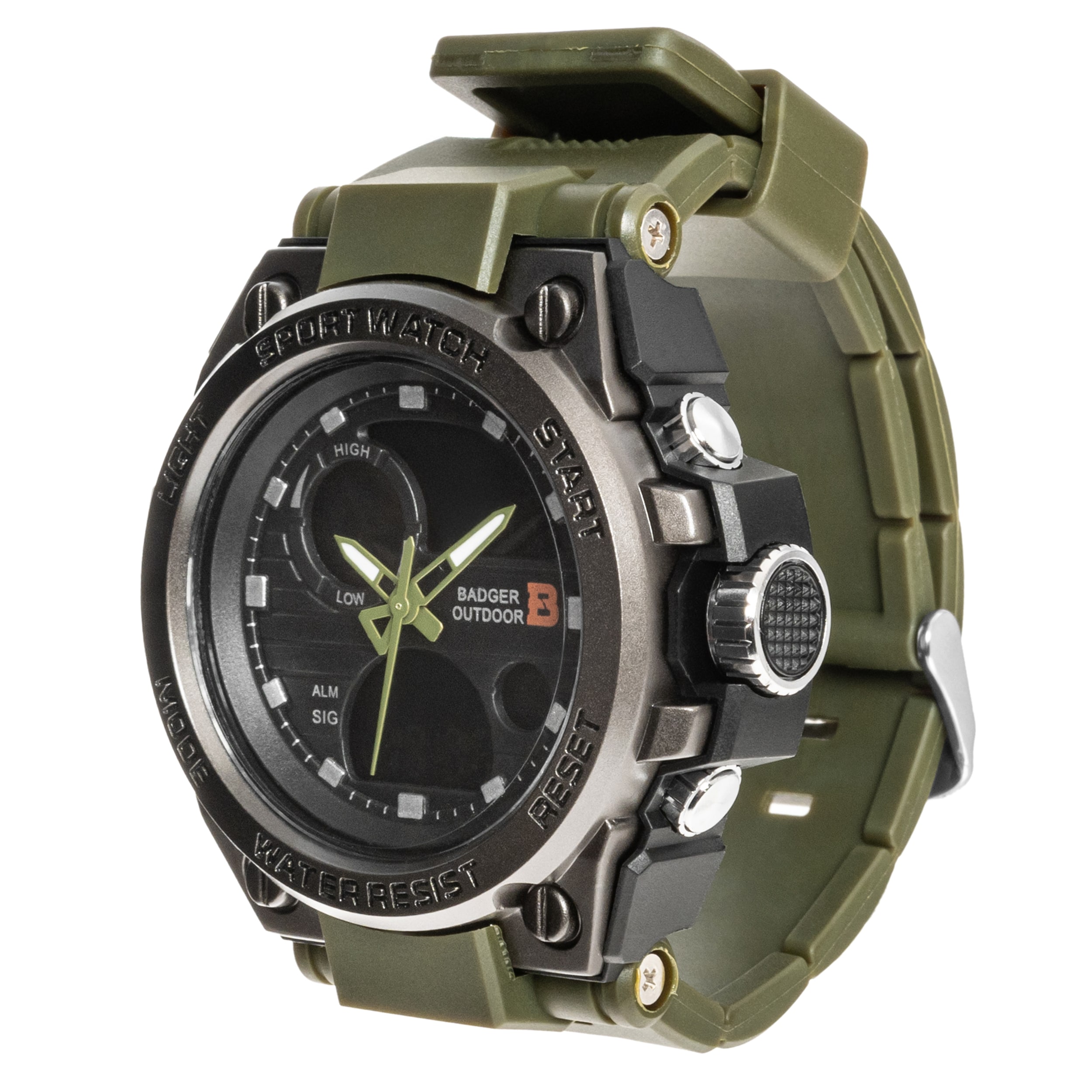 Годинник Badger Outdoor Grid - Army Green/Black