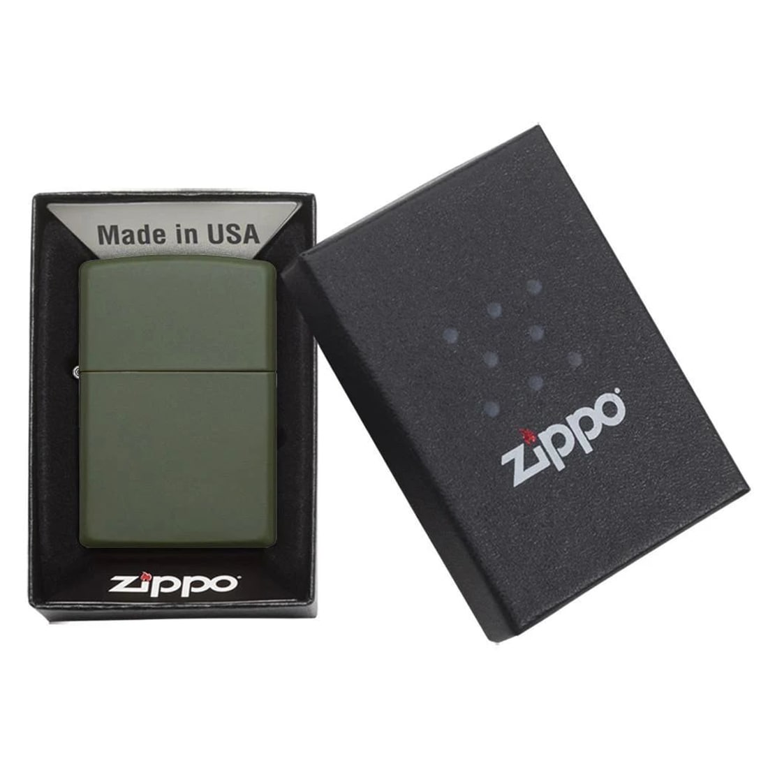 Zapalniczka benzynowa Zippo - Green Matte