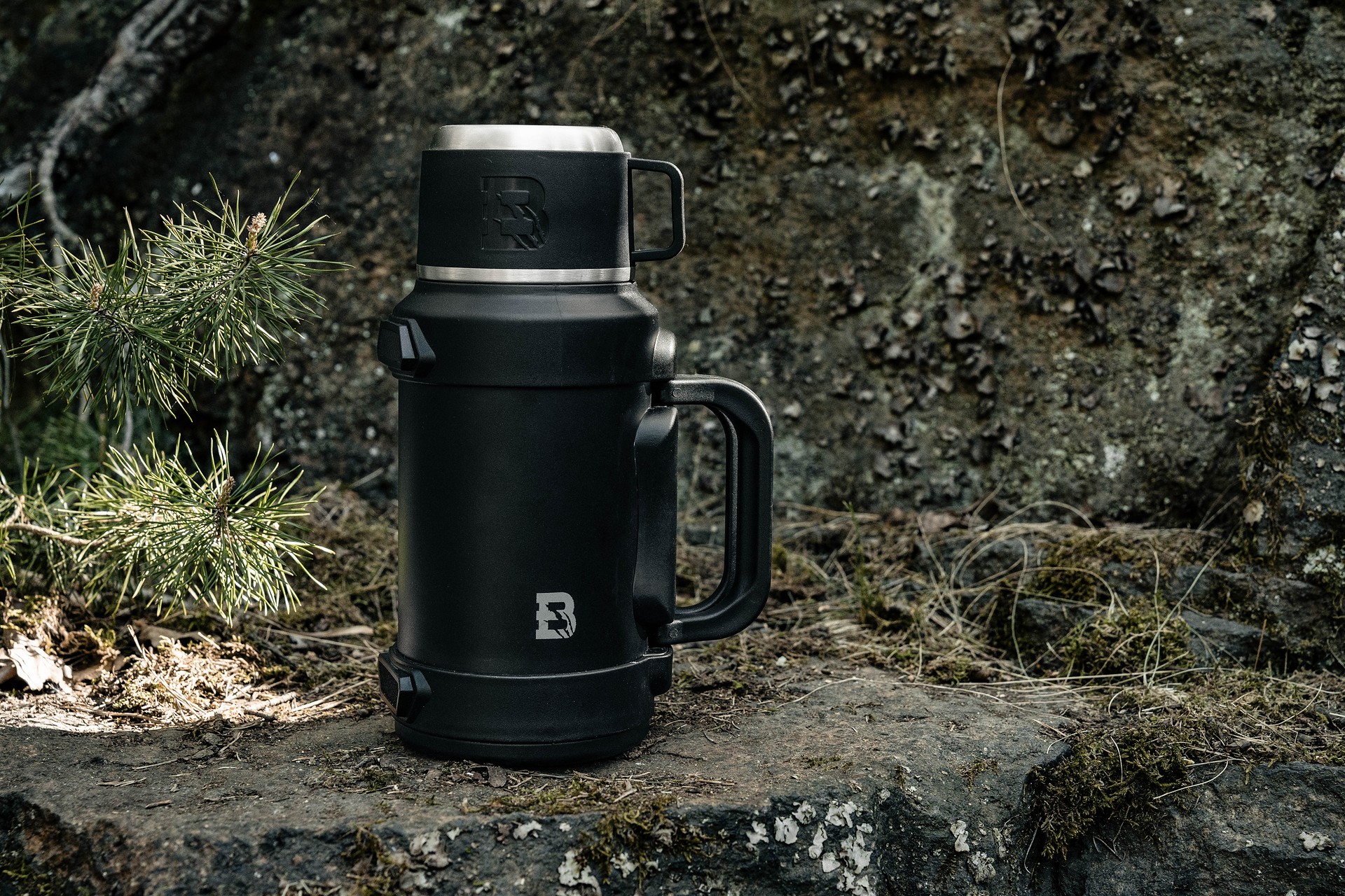 Termos Badger Outdoor Big Boy 1,3 l - Black