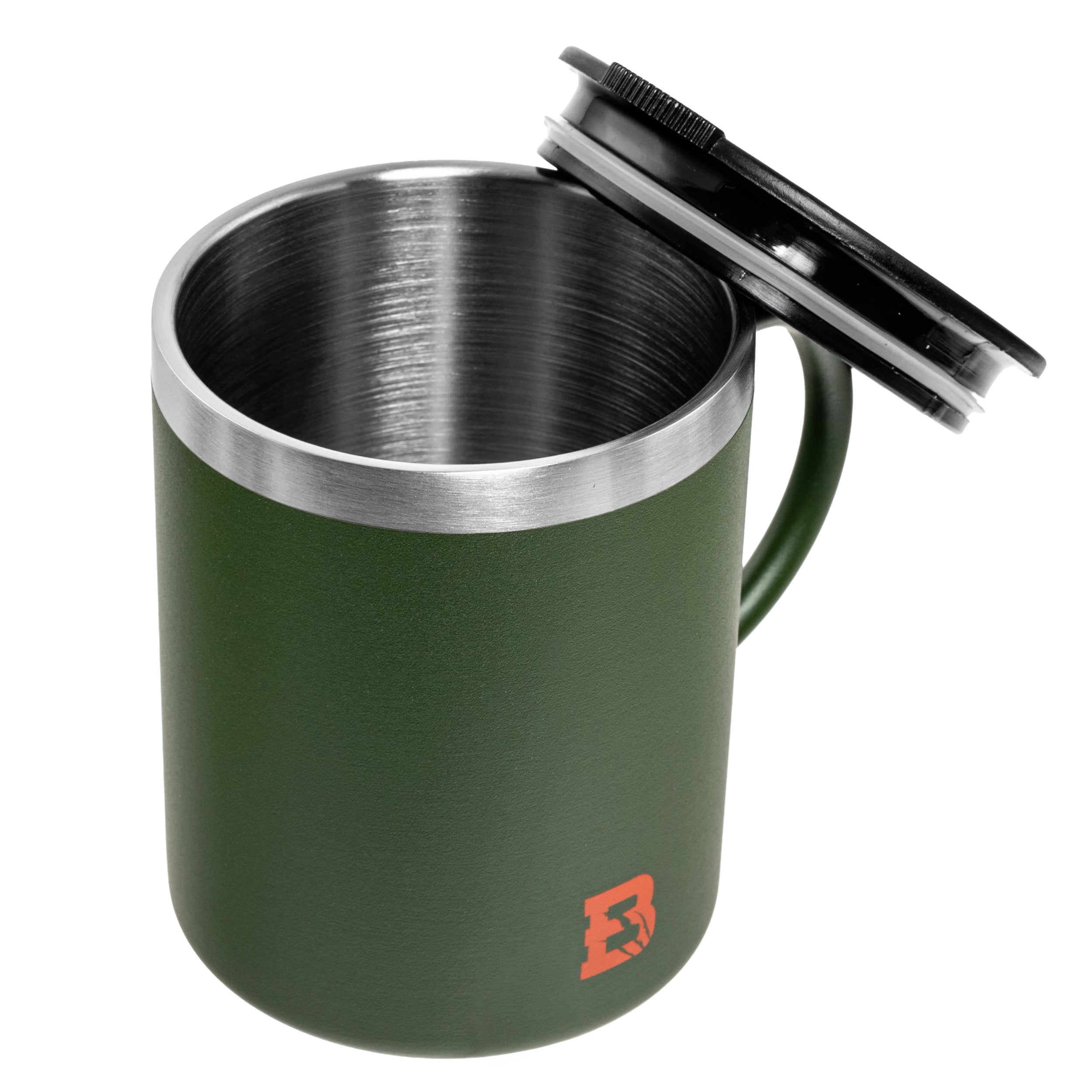 Kubek termiczny Badger Outdoor Steel Boy II 400 ml - Olive