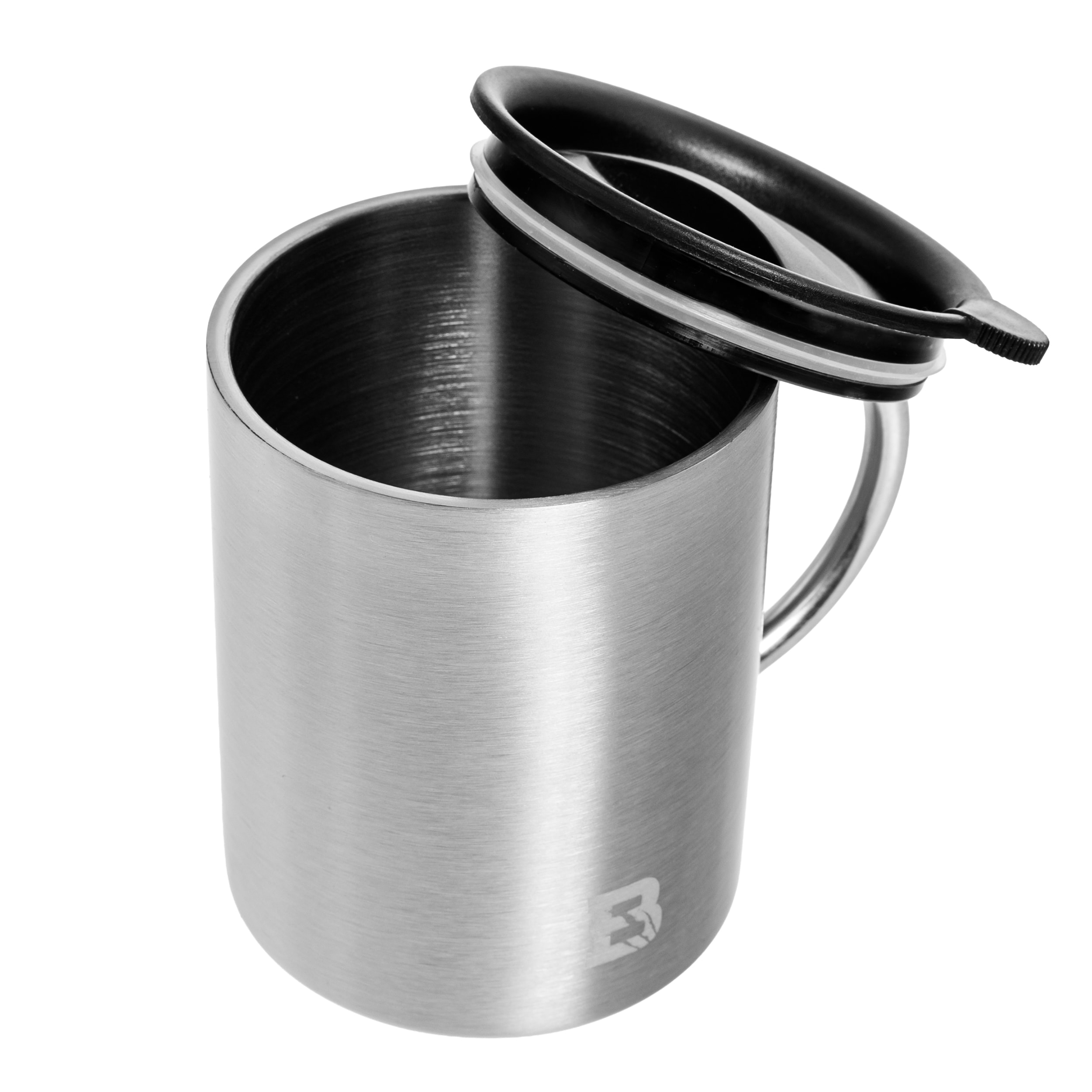Kubek termiczny Badger Outdoor Steel Boy II 400 ml - Silver