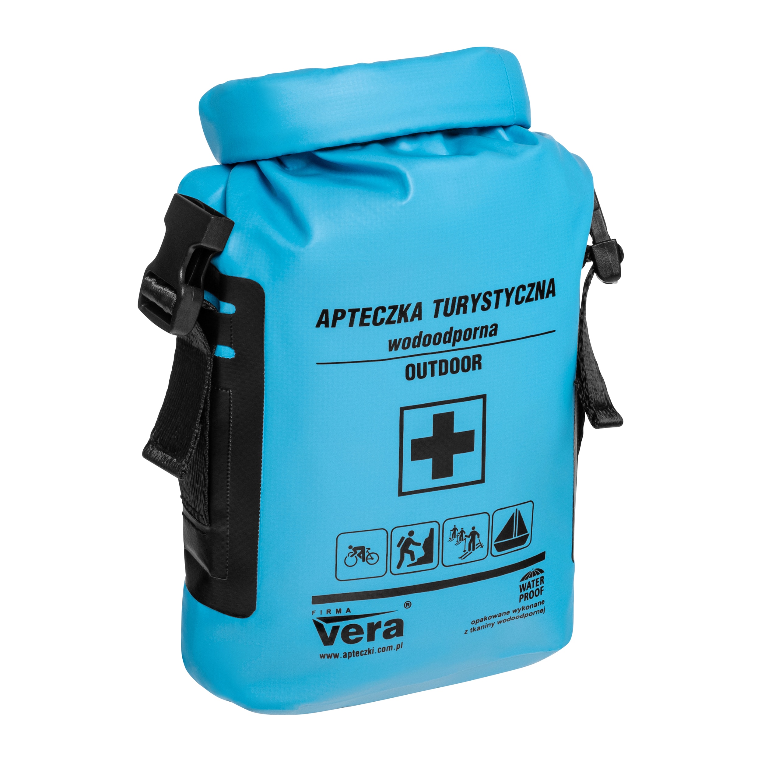 Водонепроникна туристична аптечка Vera - Blue