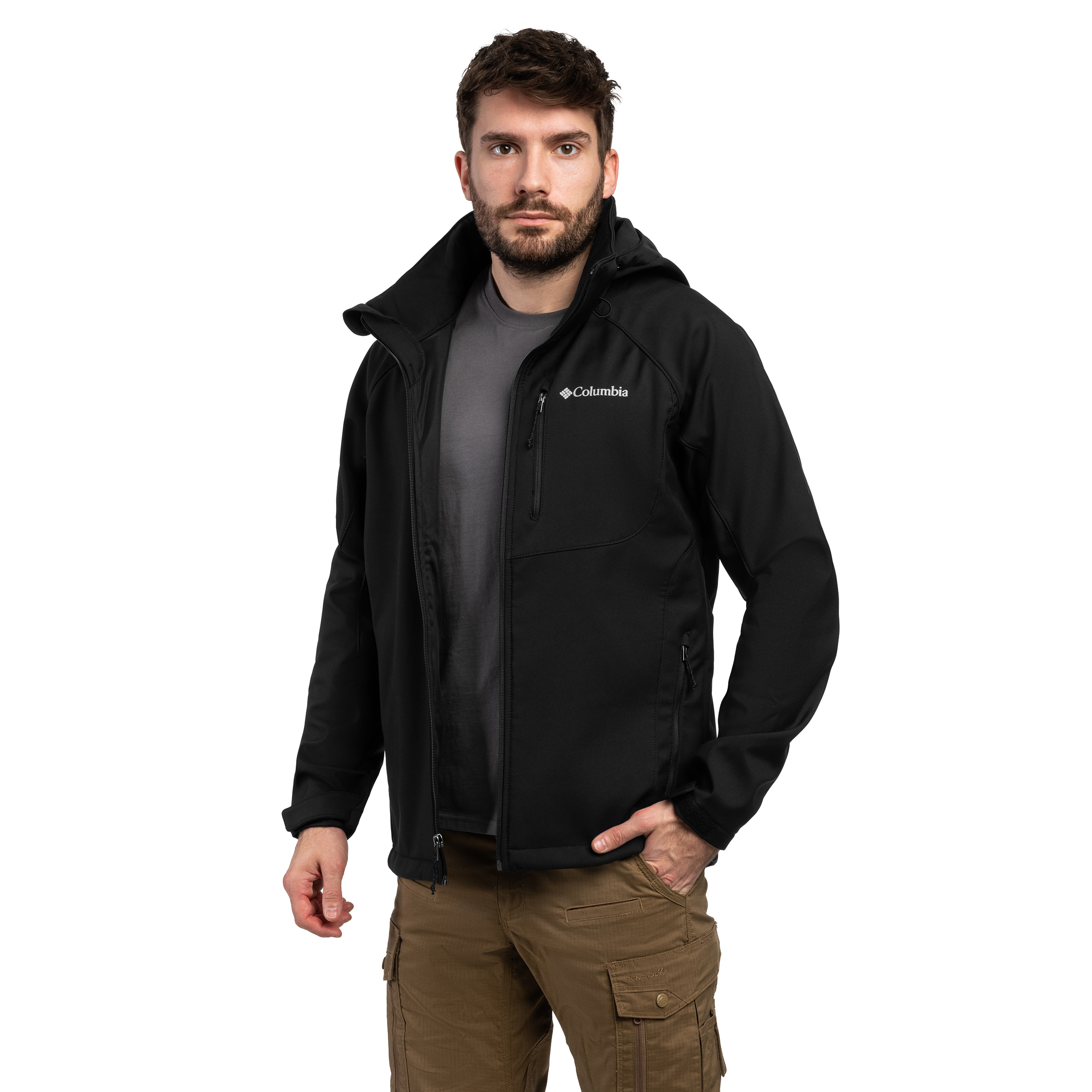 Kurtka Columbia Cascade Ridge III Softshell - Black