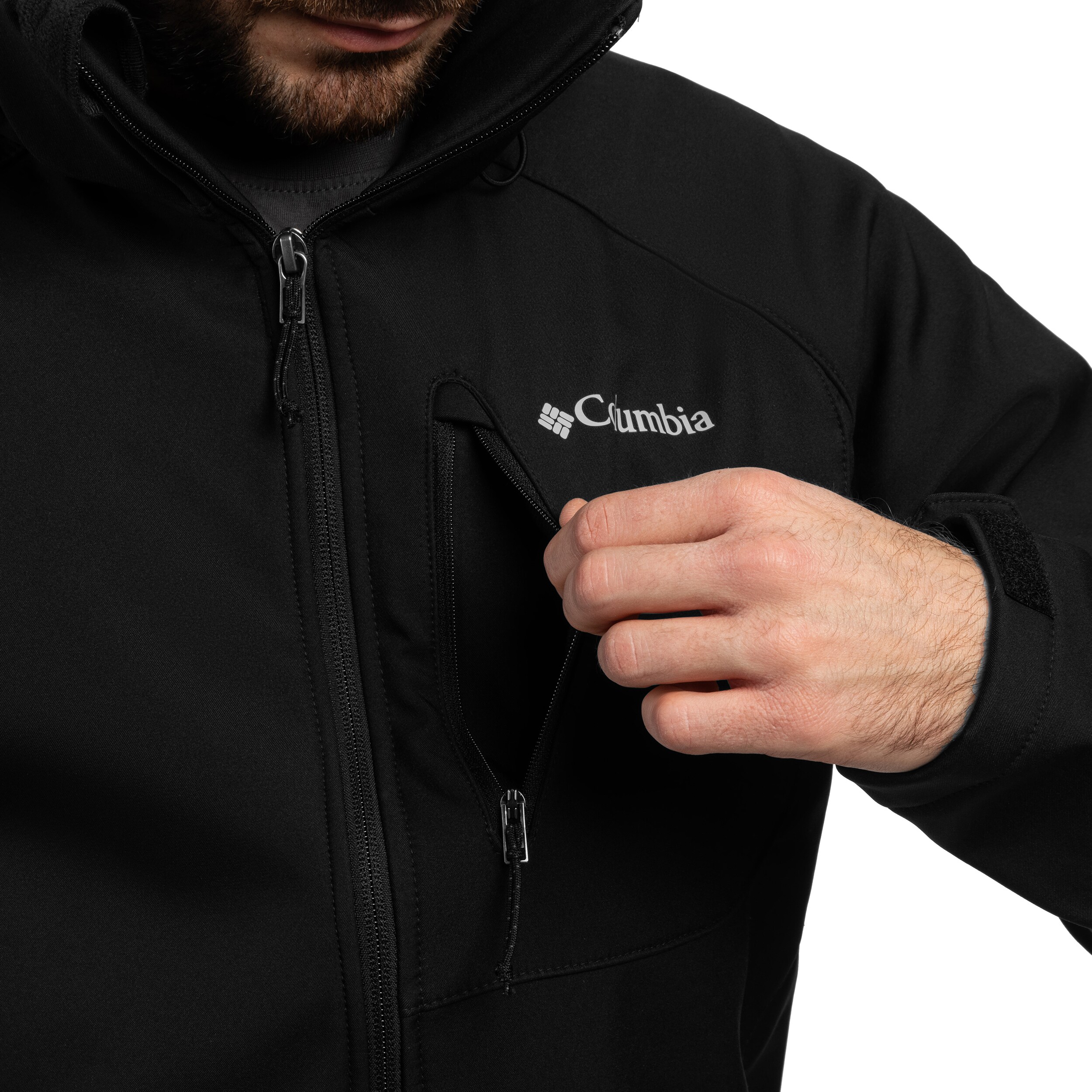 Kurtka Columbia Cascade Ridge III Softshell - Black