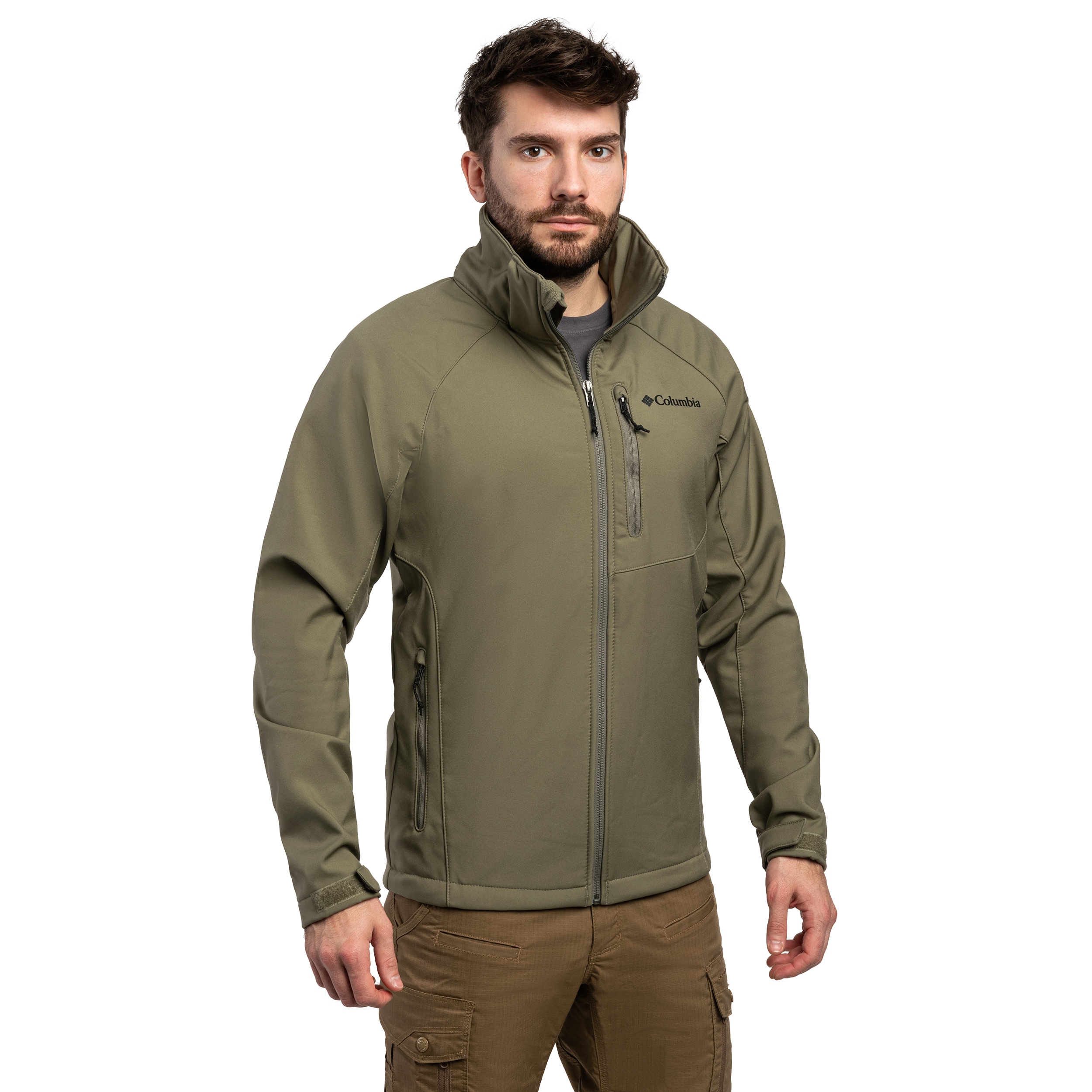 Kurtka Columbia Cascade Ridge III Softshell - Stone Green