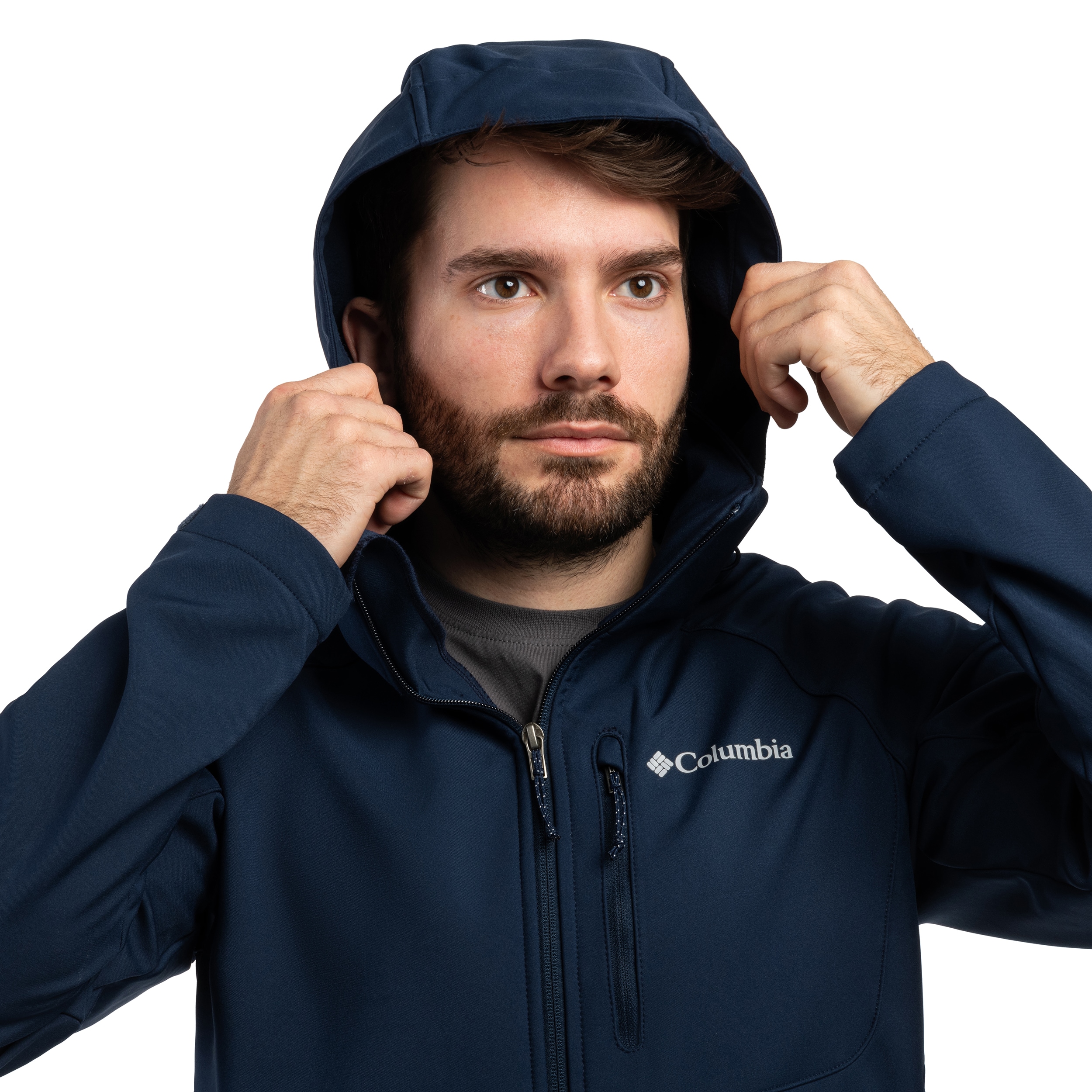 Kurtka Columbia Cascade Ridge III Softshell - Collegiate Navy