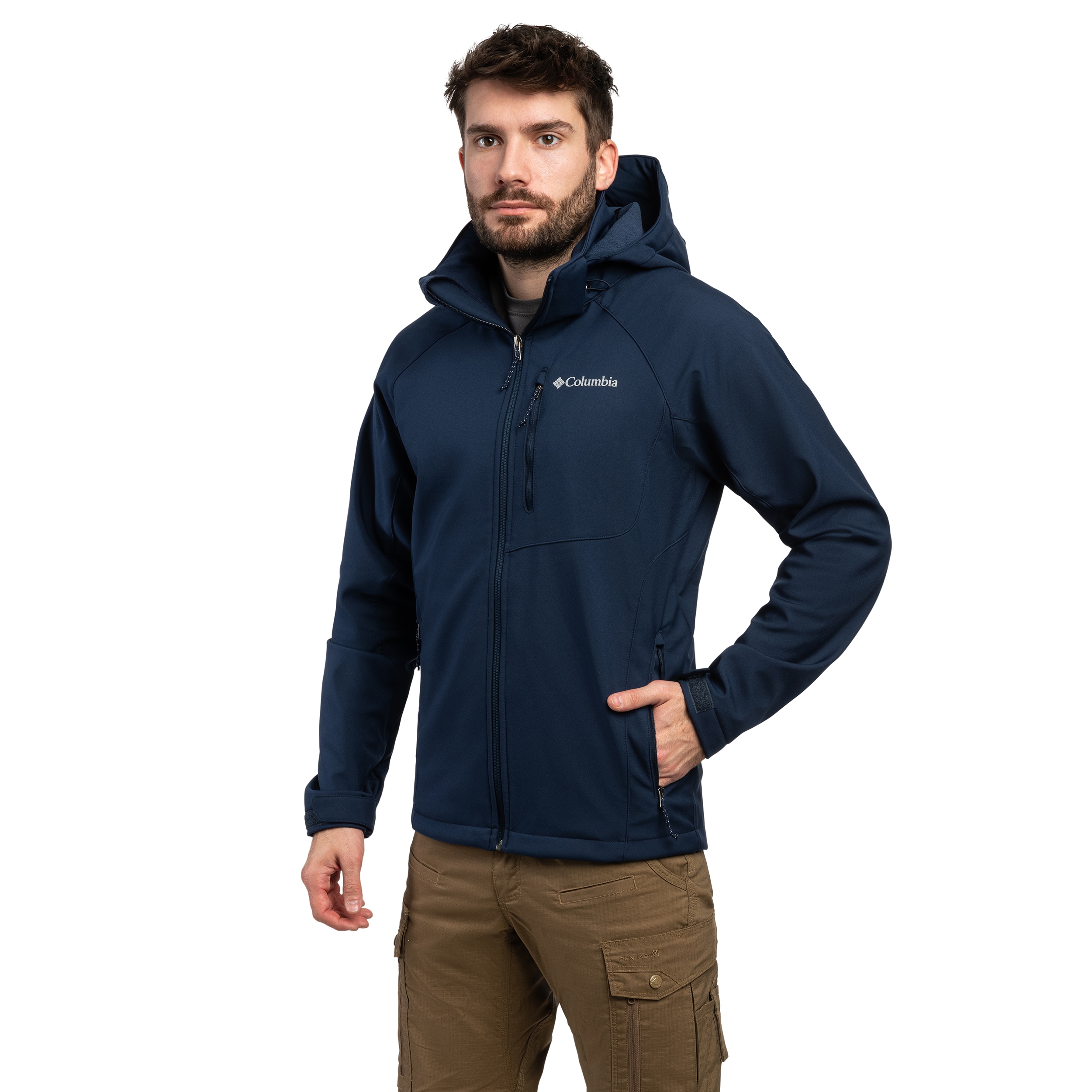 Kurtka Columbia Cascade Ridge III Softshell - Collegiate Navy