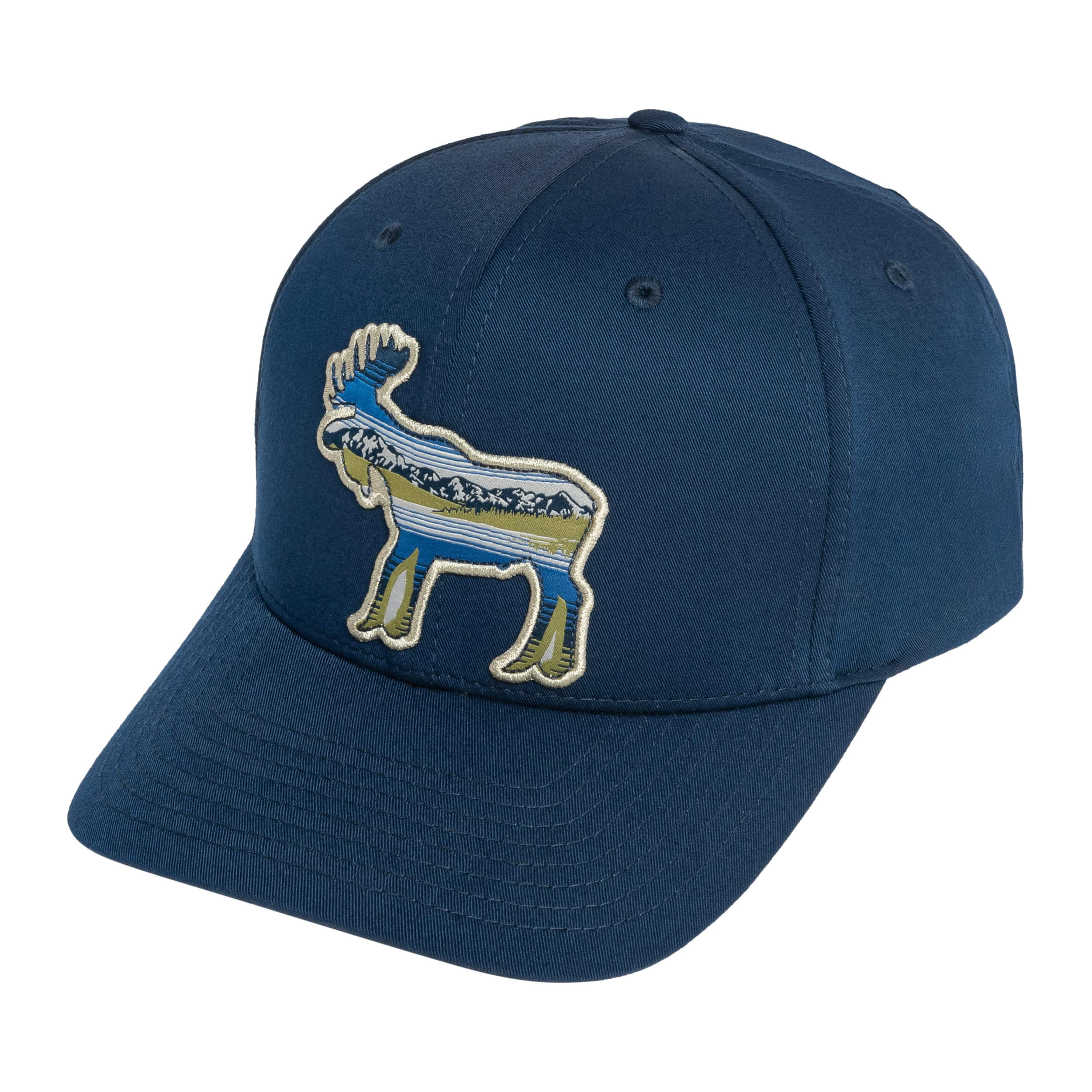 Czapka z daszkiem Columbia Lost Lager 3D Stretch Snapback - Collegiate Navy/Moose