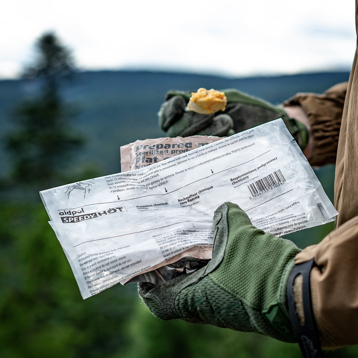 Bezpłomieniowy podgrzewacz do posiłków Aidpol Speedy Hot Single - 3 szt.