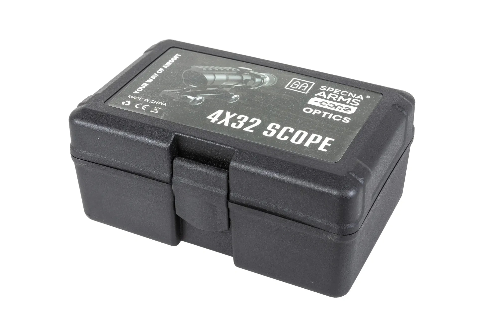 Оптичний приціл Specna Arms CORE RedFiber v2 4x32 - Black