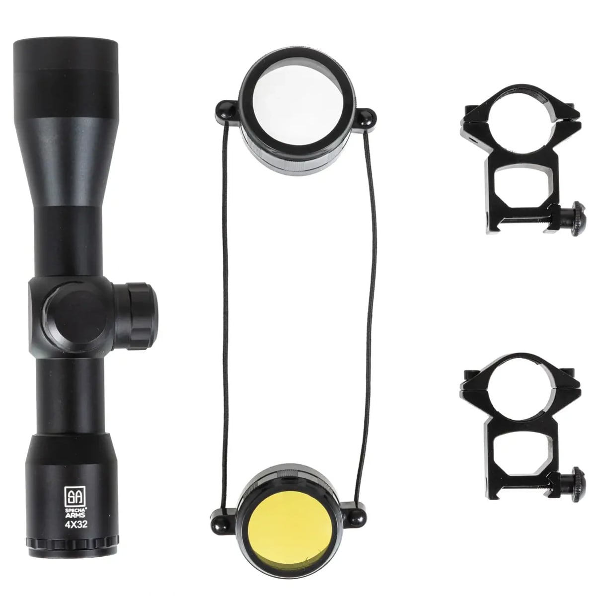 Оптичний приціл Specna Arms 4x32 CORE  - Black