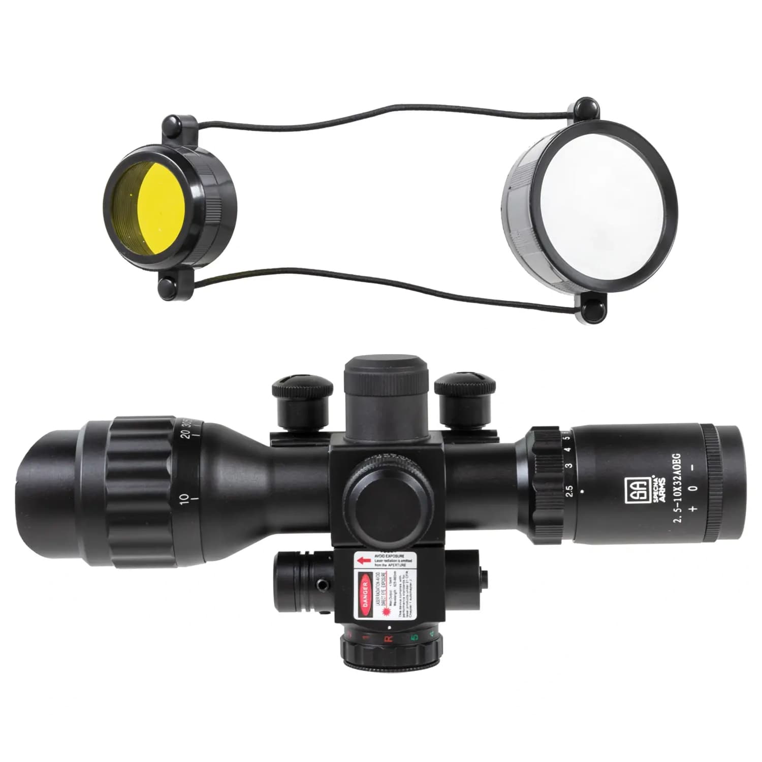 Luneta celownicza Specna Arms 2,5-10x32AOEG z modułem LAM - Black