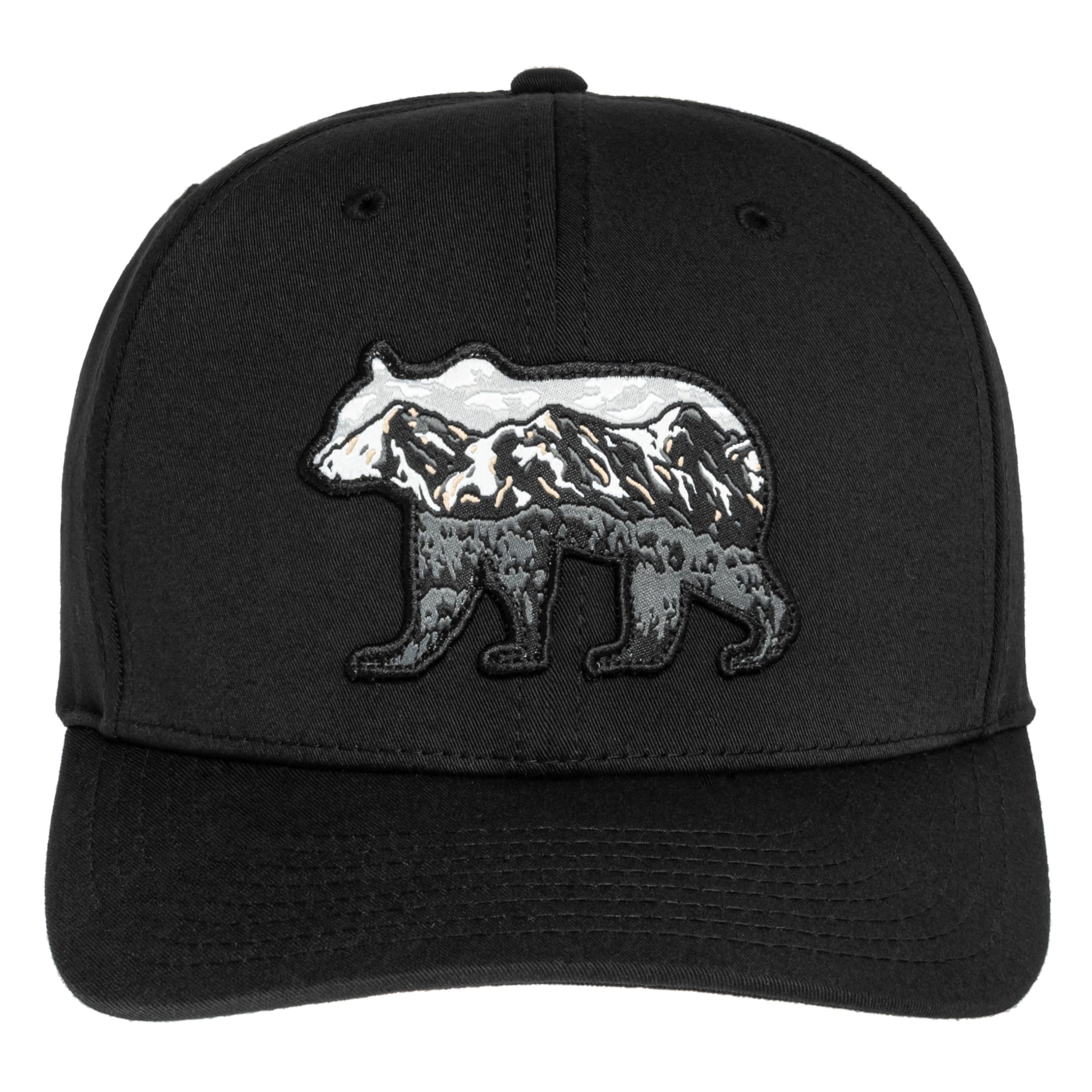 Czapka z daszkiem Columbia Lost Lager 3D Stretch Snapback - Black/Scenic Stroll